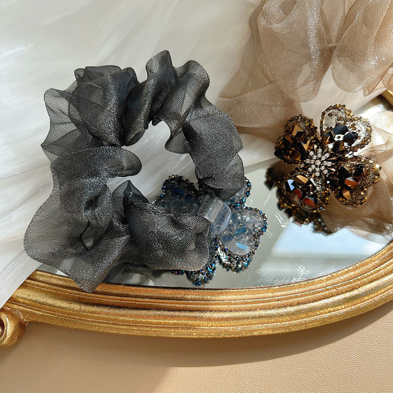 Vintage Style Bow Knot Organza Hair Tie display picture 5