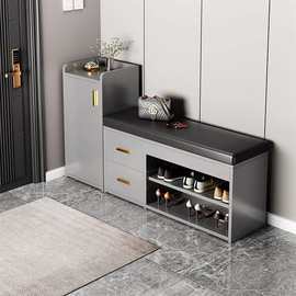 A6L鞋柜家用门口入户室内可坐玄关柜大容量鞋架靠墙收纳柜储物换