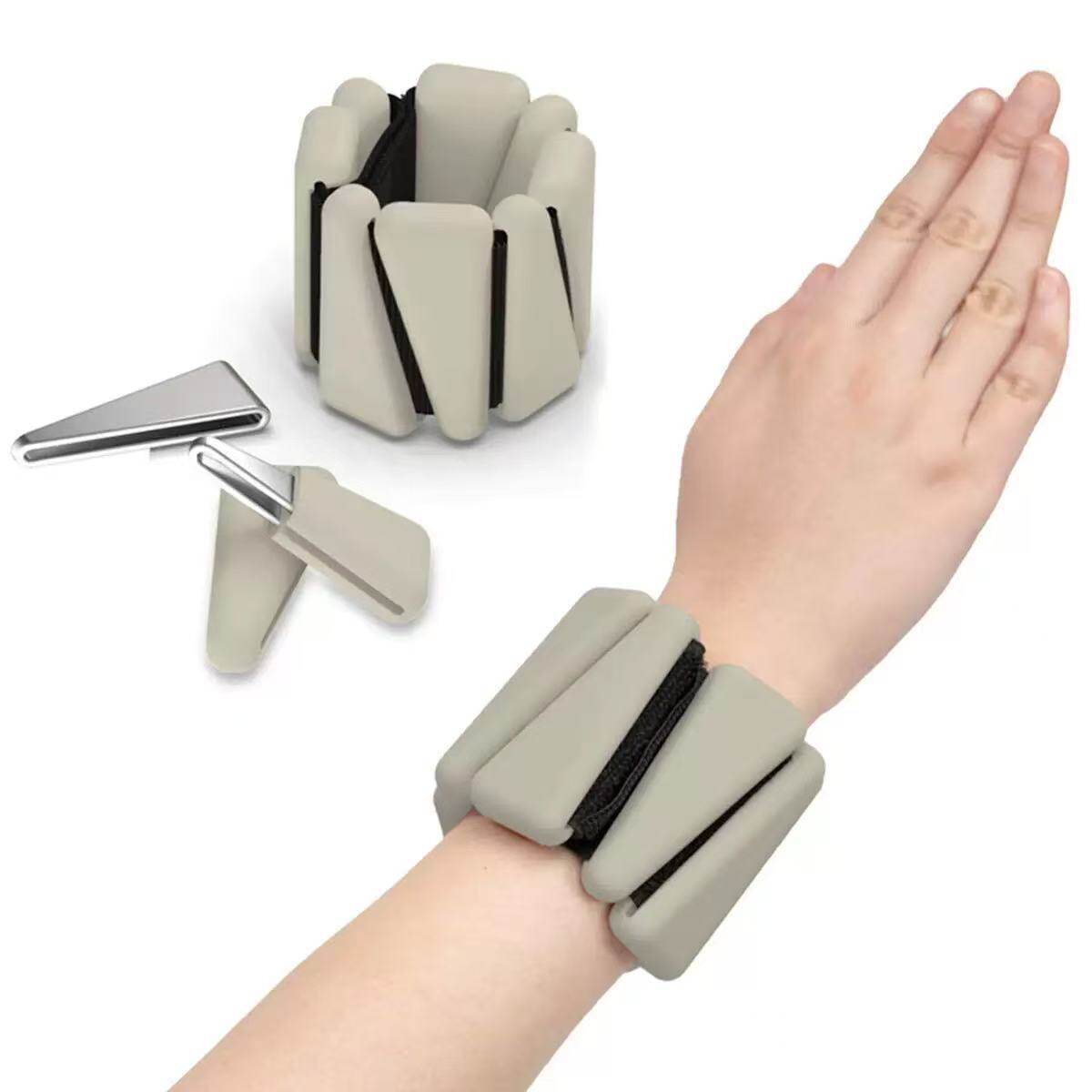 Zhang Li Guan Xiaotong pulsera de peso ajustable de silicona pulsera de muñeca de entrenamiento de fuerza anillo invisible deportivo