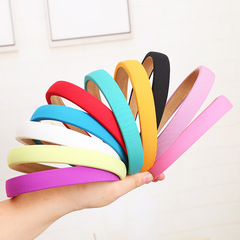 彩色發箍少女百搭外出韓版簡約海綿墊頭箍發卡女洗臉發捆頭飾批發