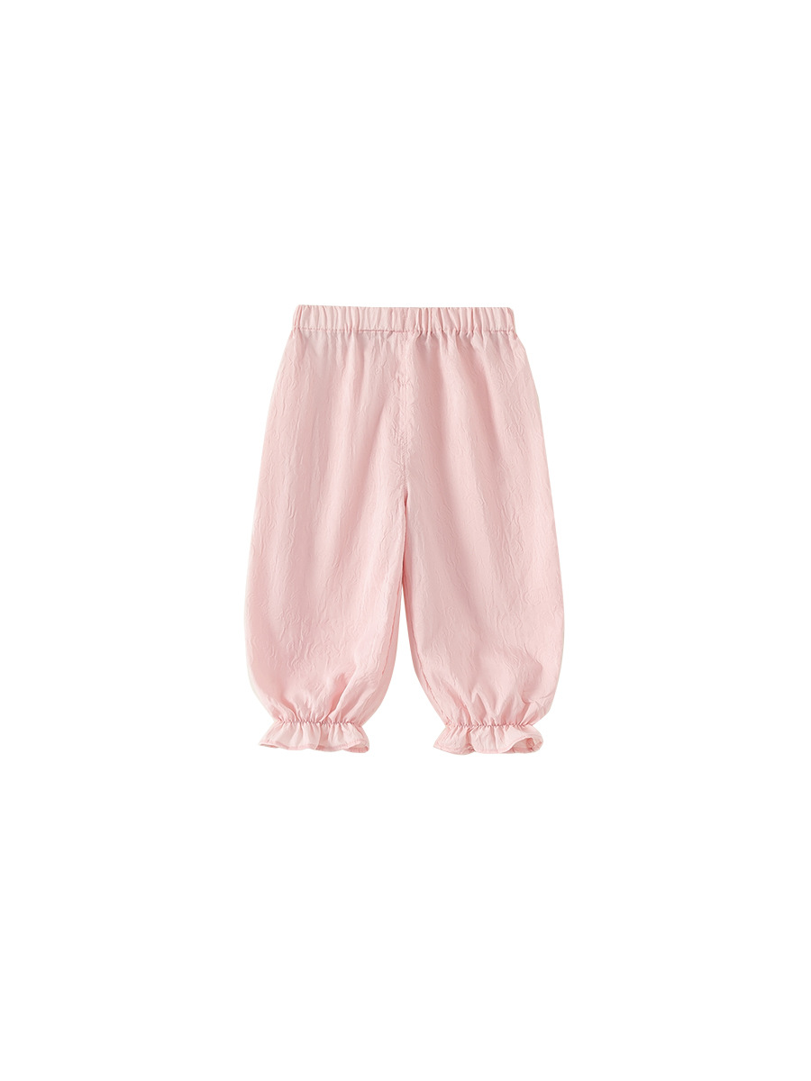 Yoobao ropa infantil pantalones de niñas 2026 nuevos pantalones de bebé a prueba de mosquitos para niños delgados pantalones casuales