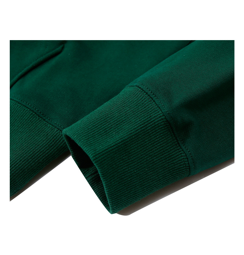 登爵男装 2022秋季新款卫衣 重磅380g纯棉情侣连帽卫衣