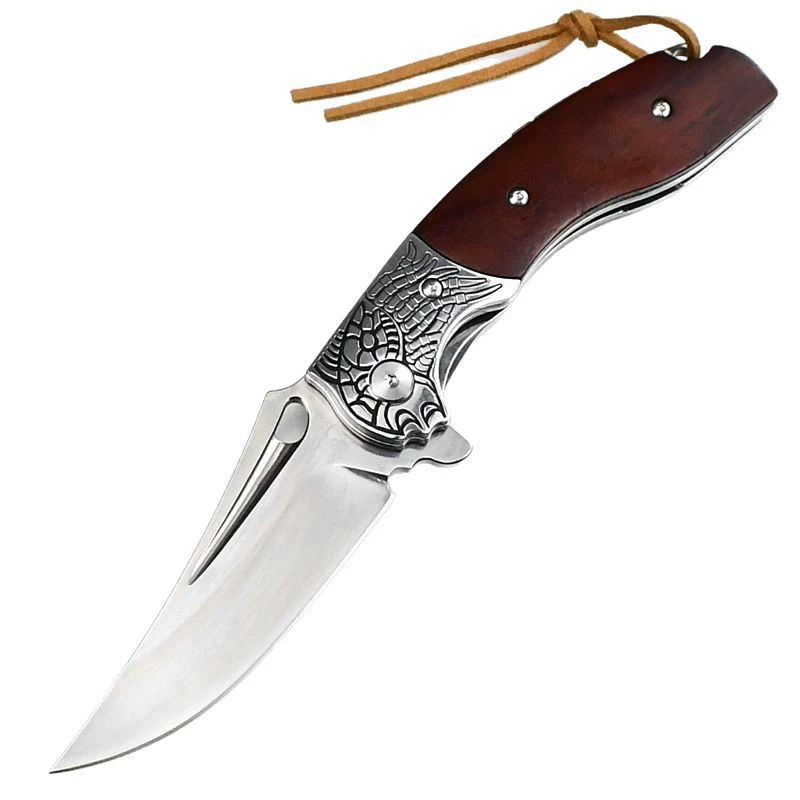 Travel pocket knife, folding handheld sharp bearing