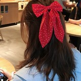 Заколка для волос с бантиком, японский аксессуар для волос, шпильки для волос, заколка-крабик