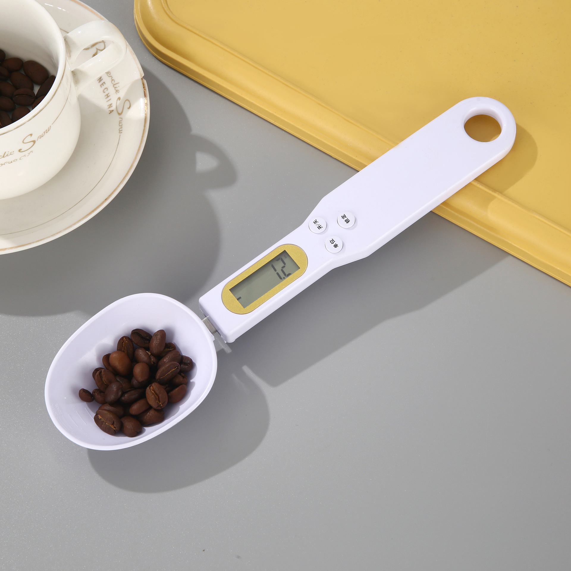 Electronic Weighing Spoon, Detachable and Washable, Milk Powder Spoon, Gram Weight Measurement, Food Scale, Accurate Measurement for Baking