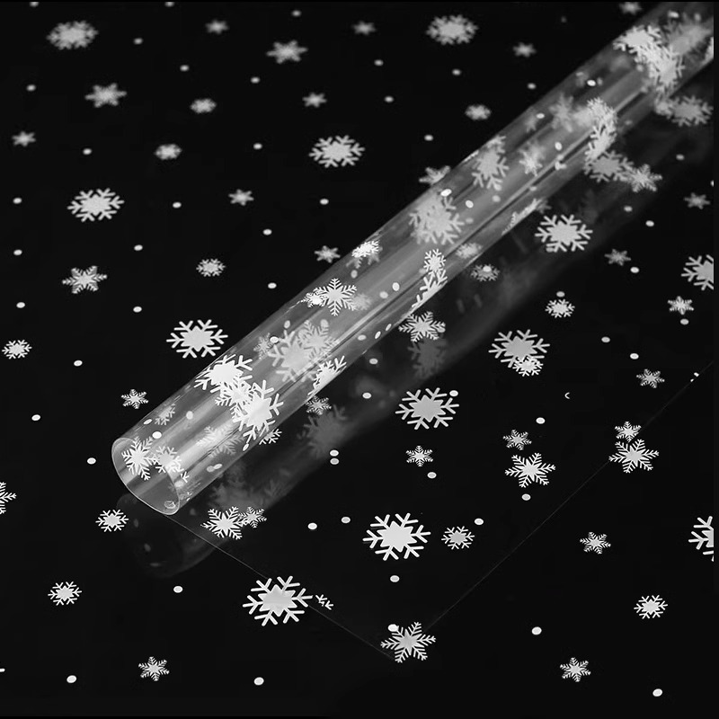 Celofán a prueba de polvo al por mayor opp forro de plástico de papel de embalaje de flores paquete de ramo celofán transparente en stock