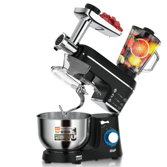 RAF European cross-border three-in-one chef multi-function dough mixer household meat grinder juicer cooking machine