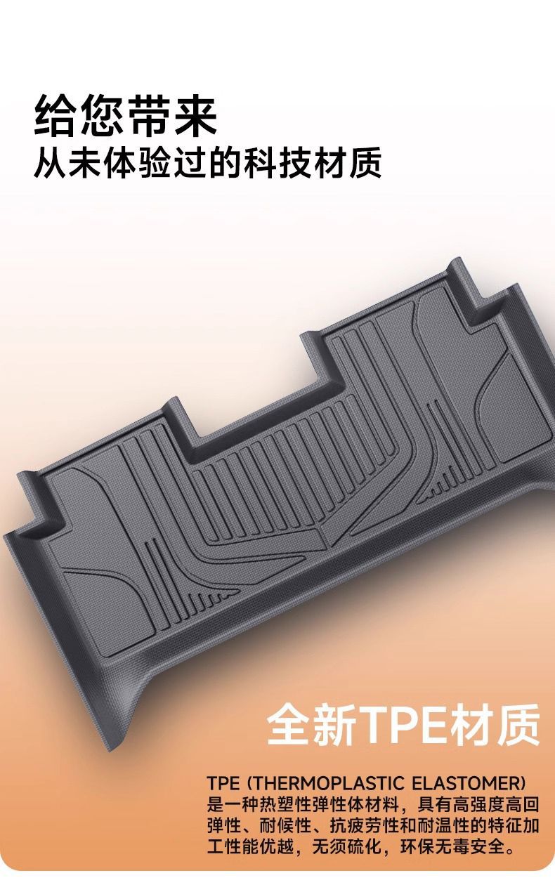 Suitable for Tiggo 8Pro Floor Mats Tpe Chery Special 25 Five-Seater Surround Seven-Seater Trunk Mat Decorative Interior