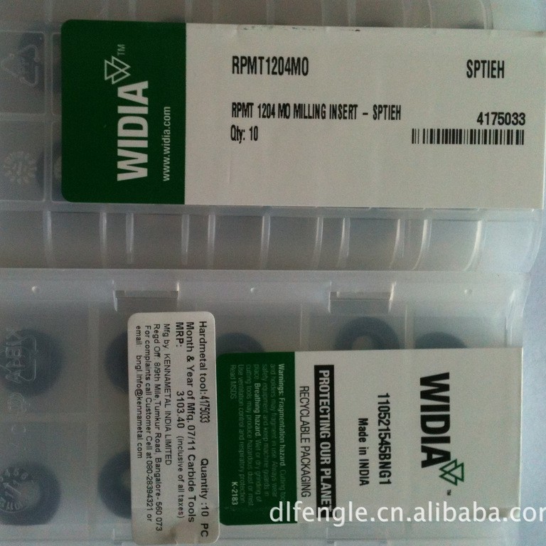 WIDIA 威迪亚 圆铣刀片 数控刀具 RPMT1204MO-SPIETH