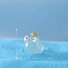 Cute marine jewelry, resin with accessories, micro landscape