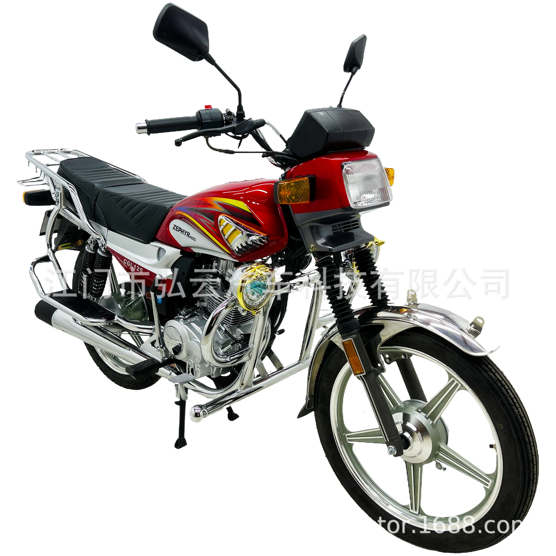 Exportación de África, Oriente Medio, América Latina, Haití, Kirin Wuyang cuatro después de reducir la motocicleta HJ125 - A