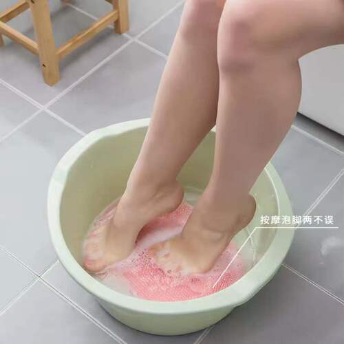 Lazy back rub artifact massage bath brush bathroom foot rub bath mat non-slip mat silicone suction cup foot rub mat