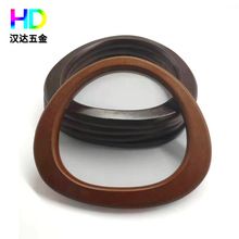 箱包工艺厂手袋木手挽礼袋木手挽三角形手挽外贸专供木制品工厂