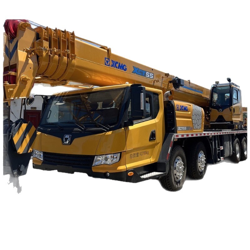 Grúa Hidráulica sobre Camión XCT55 50 t QY50KC 55 t de Operación hidráulica para Obras