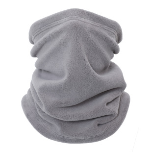 Autumn and Winter Ao Grain Fleece Elastic Warm Neck Set Outdoor Cold-proof Men's and Women's Pullover Neck Set Lined Riding Mask