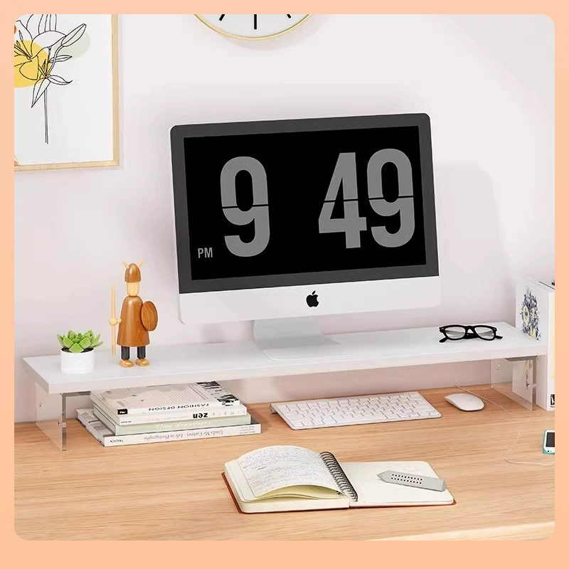 Аcrylic table laptop, screen, LCD display, storage system