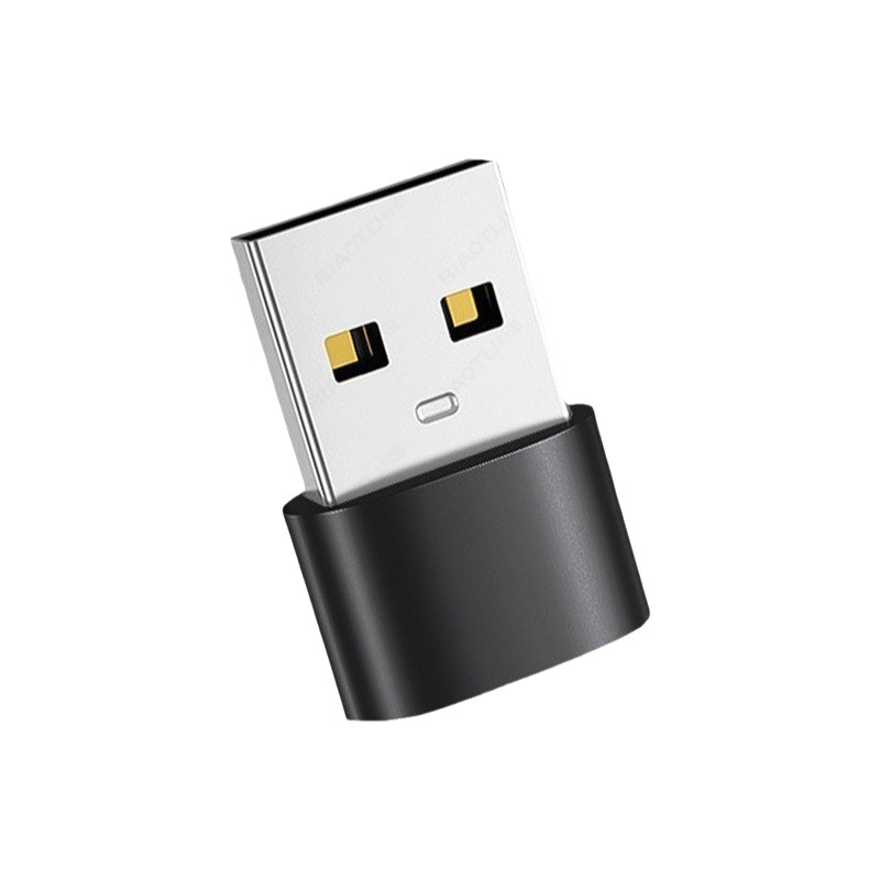 Adaptador Usb a Typec hembra para coche, auriculares de ordenador de carga rápida, convertidor de transmisión de datos de carga PD de audio