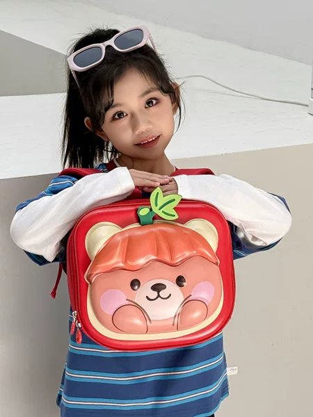 New Kindergarten Backpack Cute and Adorable for Boys and Girls, Cartoon Large Capacity Backpack for Middle and Senior Kindergarten Students