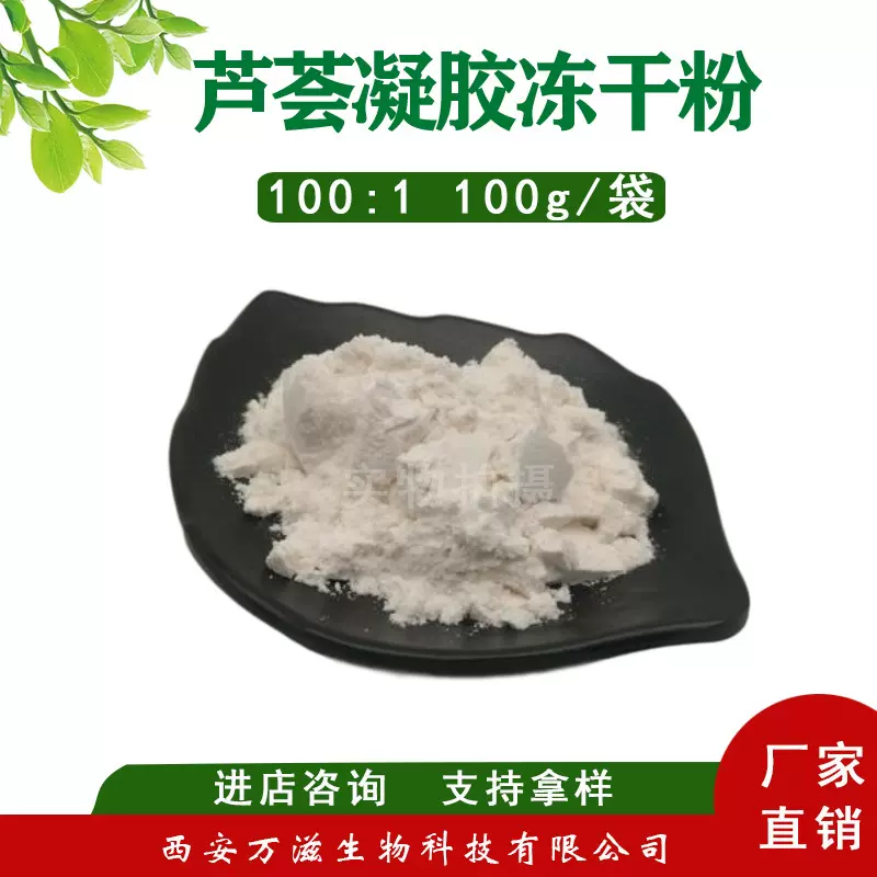 芦荟冻干粉 库拉索芦荟凝胶粉100:1库拉索芦荟凝胶冻干粉包邮批发