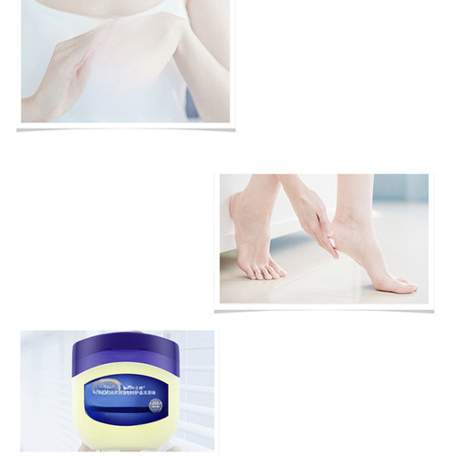Vaseline Repair Crystal Jelly 50g Body Lotion Moisturizing Hand and Foot Dry Cracked Cream Unscented Wholesale