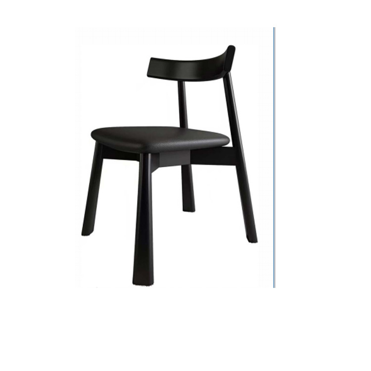 Mesa de comedor de hotel de caja de madera maciza cadena de restaurantes occidentales diseñadores de estilo antiguo asiento de tela de caña