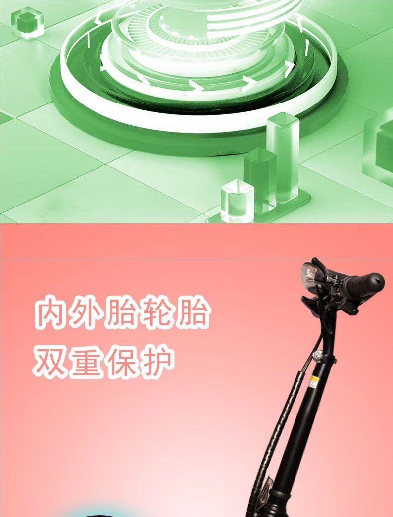 Little Dolphin electric scooter, mini foldable unisex mobility vehicle, small two-wheeled electric scooter, lightweight lithium battery scooter