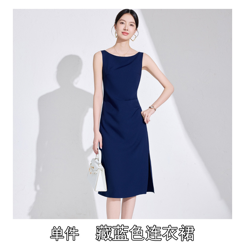 919 navy blue dress