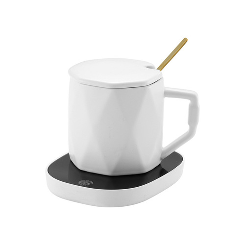 Smart constant temperature cup warmer, heat cup holder, desk mat heating milk warmer, automatic temperature holding 55 degrees constant temperature