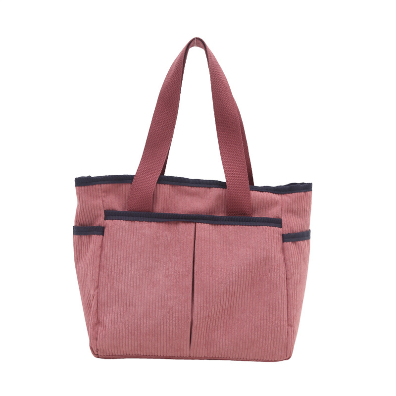 Bolsa de lona para mujeres 2024 nuevo invierno bolso de viaje de clase simple de gran capacidad bolsa de mano bolsa de hombro ocio