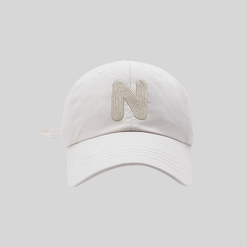 Fashionable letter hat Korean retro cap Spring and Autumn season American baseball hat Outing sunshade hat Sunscreen hat trend