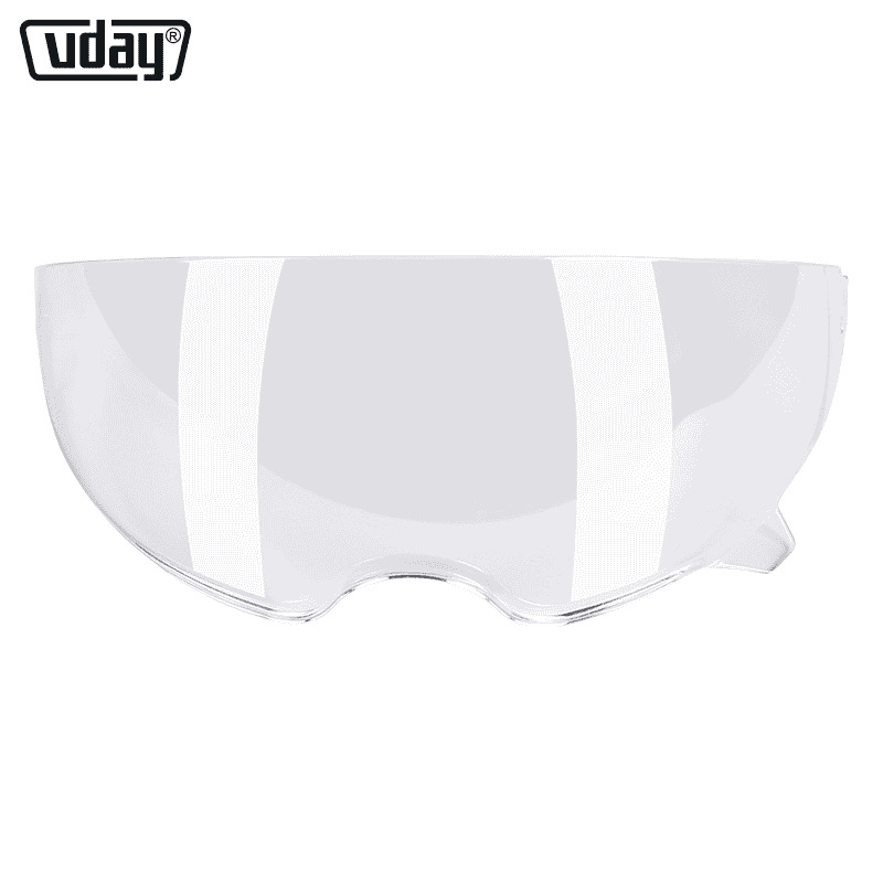 Vday/Vday Original Lens Black Tea Night Vision Day and Night Universal Electroplated Lens Motorcycle Helmet Lens Accessories