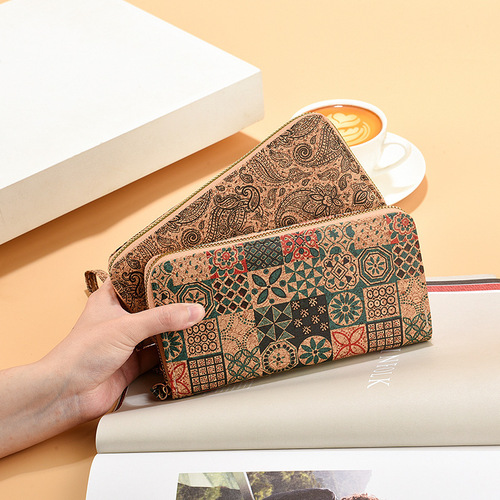 Women's Wallet Korean Version Simple Long Ins Women High-End Feeling Wallet Women's Large Capacity Phone Bag