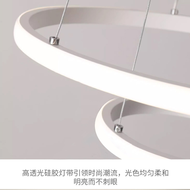 Lámpara de araña moderna minimalista para restaurante, lámpara de mesa para comedor, lámpara de araña moderna para dormitorio, nuevo modelo 2026, accesorios de iluminación Zhongshan