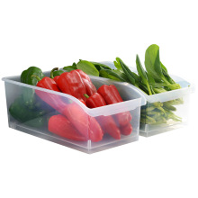 冰箱储物食品抽屉盒厨房式塑料长方形鸡蛋冷冻食物整理收纳保鲜盒