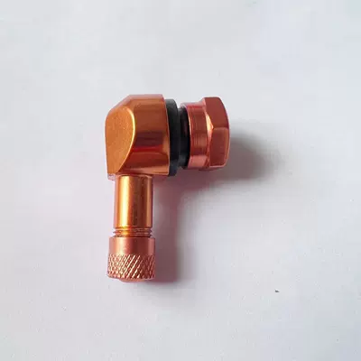 Aluminum Alloy 90 ° — valve - tv25al-113mm-orange