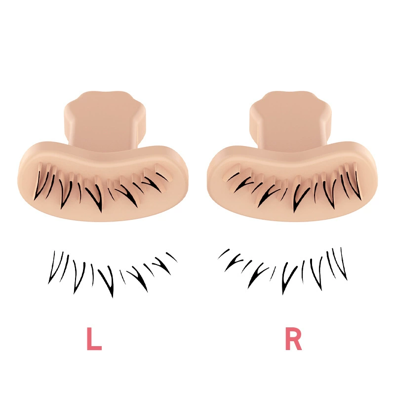 Eyelash Seal (downylash) Silicone Stamp — False Lash Practice Tool, Multi‑style, Reusable