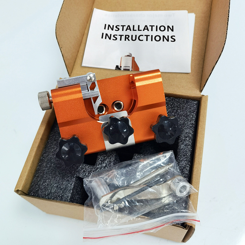 手摇磨链器新品链条夹磨刃磨链器手动磨链便携式家用磨链工具