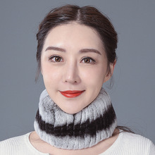 皮草兔毛围巾女冬季韩版时尚懒濑獭兔毛围脖女士冬天保暖脖套学生