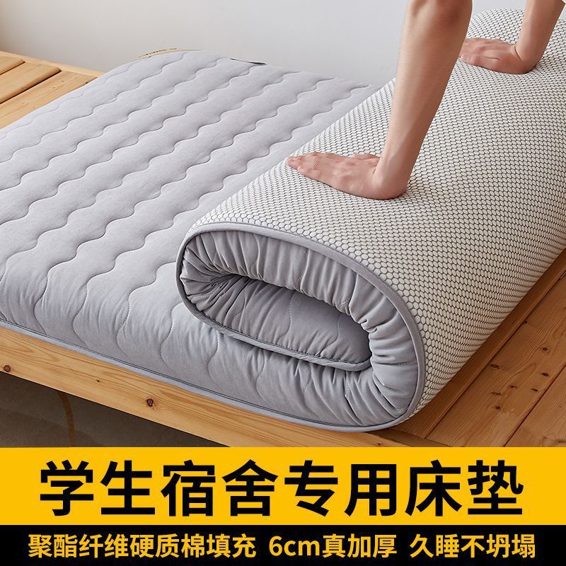 Colcha de invierno dormitorio de estudiantes colcha de algodón especial núcleo de colcha de algodón Xinjiang colcha de almohada núcleo de colchón conjunto completo de tres piezas