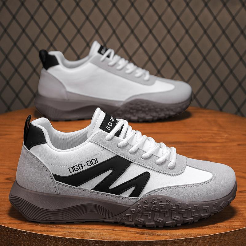 Zapatos de béisbol para estudiantes de primavera y otoño, zapatos de moda de ocio deportivo de suela gruesa, zapatos para correr Forrest Gump de suela suave de moda para hombres