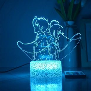 Your name is Li Hua Long Gong Shui San Ye Handmade Animation Peripheral Ornaments Bedroom Night Light with Remote Control Switch