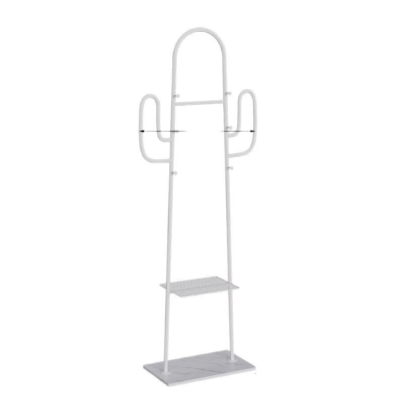 Perchero de lujo ligero nórdico, perchero multifuncional para el hogar de piso, perchero de cactus creativo, perchero de sala de estar