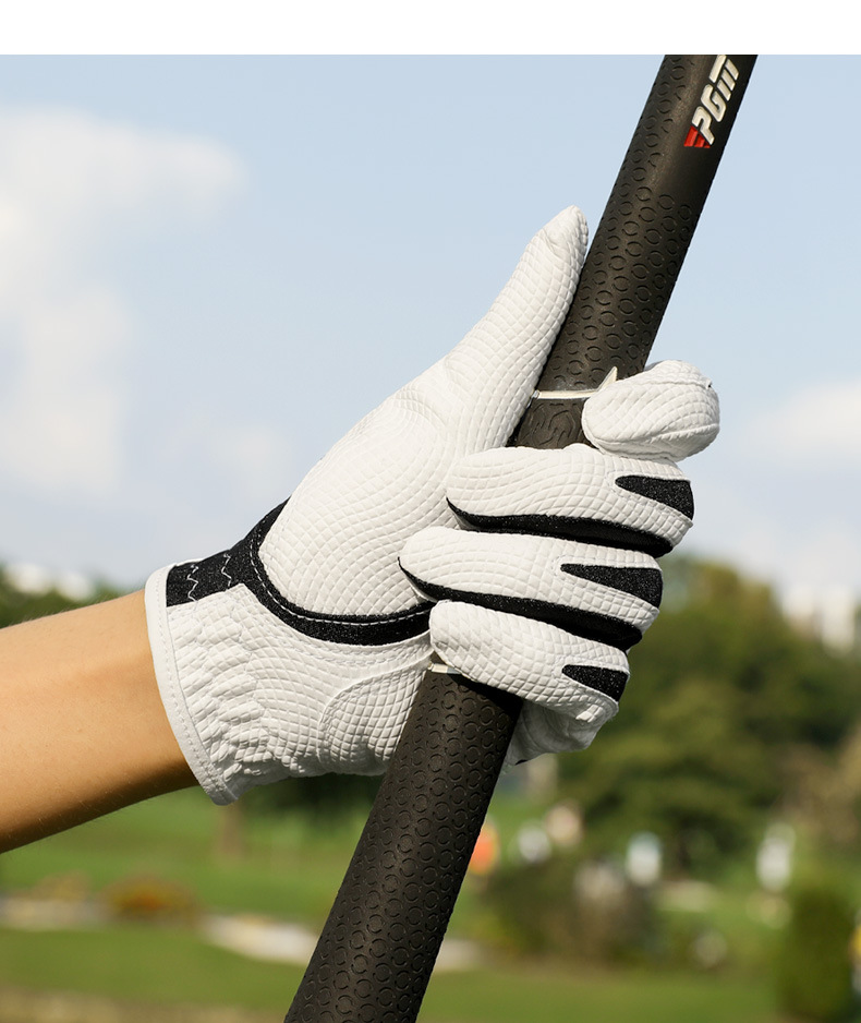 Găng tay golf PGM nam chất liệu PU kết hợp Lycra chống mài mòn, thoáng khí, có Velcro — [XS:15-18 yard] Thích hợp cho trẻ em/nữ chi tiết 41