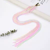 The new flash silk light color gradient 2mm (8) has card