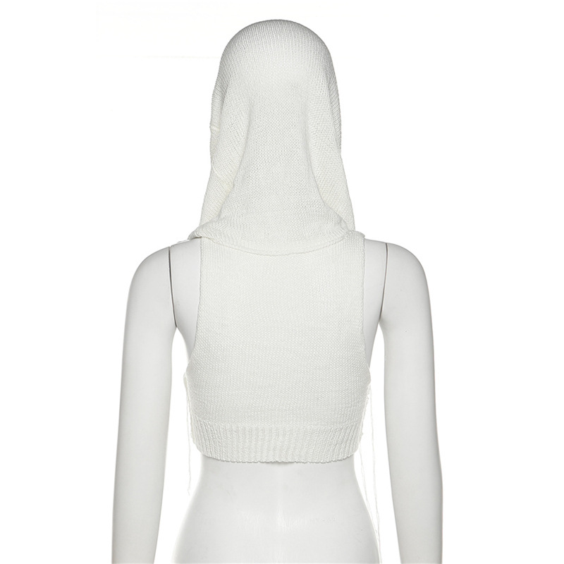 Women's Sweater Sleeveless Sweaters & Cardigans Rib-knit Fashion Solid Color display picture 3