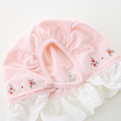 Idea Newborn Girl Baby Hat  Autumn Bow Long Sleeve Baby One-piece Romper 2660