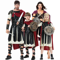 Halloween costume Amazon new Spartan warrior cosplay costume Roman gladiator costume
