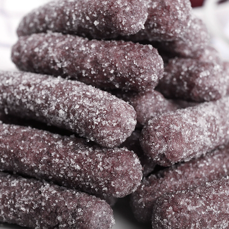 Черные клейкие рисовые полоски хрустящие, хрустящие, сладкие закуски для отдыха Традиционный Jiangmi Tian послеобеденный чай фруктовая кондитерская фабрика