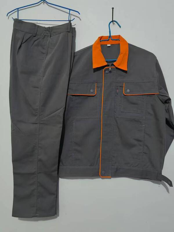 春秋劳保服套装耐磨加厚汽修服建筑工地工作服焊工汽修工程服工装|undefined
