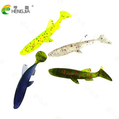 HENGJIA Hengjia Popularity 7cm 5.5g Fishing Tackle Casting Gear 4 Colors Soft T Tail Soft Bait Lure